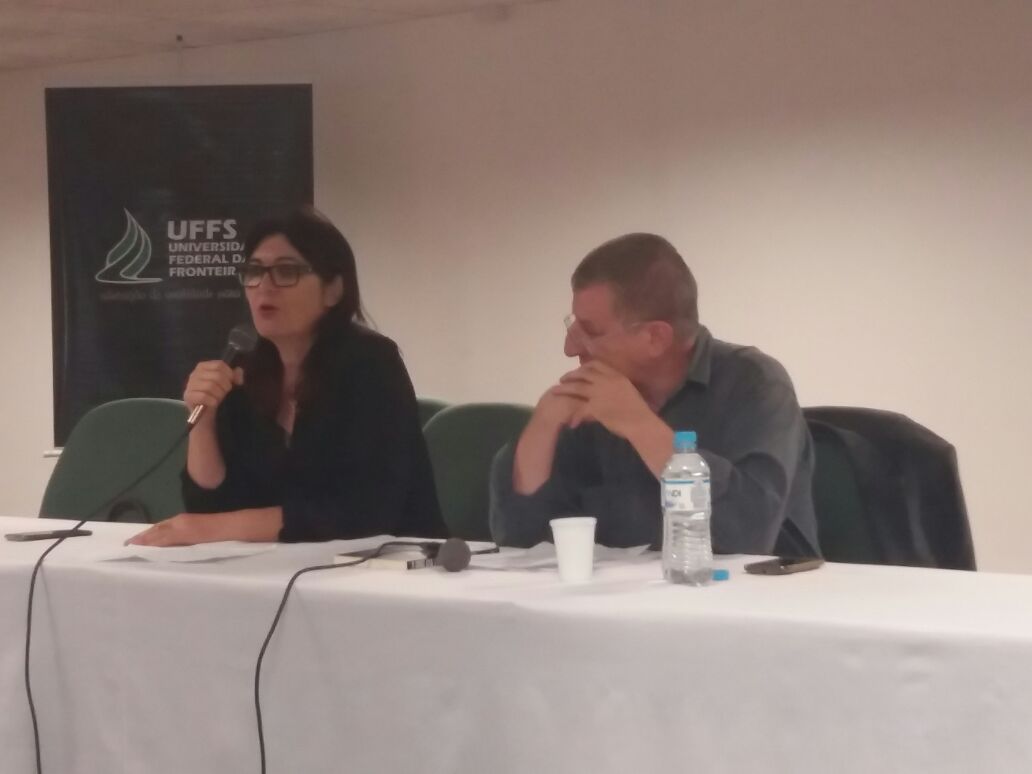 Ir para  <p><big>Ocorreu na ultima segunda feira, dia 23 de maio, na Universidade Federal da Fronteira Sul campus de Erechim, debate sobre a atual conjuntura pol&iacute;tica nacional, denominado "A Crise das Esquerdas e...